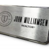 Coalition | Framed Name Tag - Silver Block 1.5x3