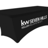 Keller Williams Seven Hills | 6 ft. Stretch Table Throw 3-sided with Custom Print
