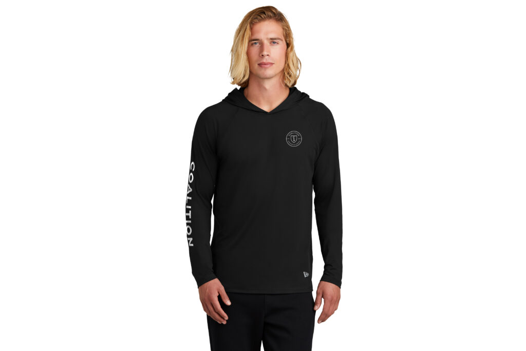 Coalition | New Era® Power Long Sleeve Hoodie - Direct To Film