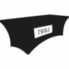 Real | 6 ft. Stretch Table Throw 3-sided with Custom Print