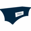 Real | 6 ft. Stretch Table Throw 3-sided with Custom Print - Image 3