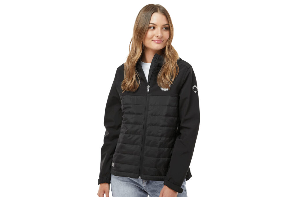 PDX Property Group | DRI DUCK - Women's Vista Soft Shell Puffer Embroidered