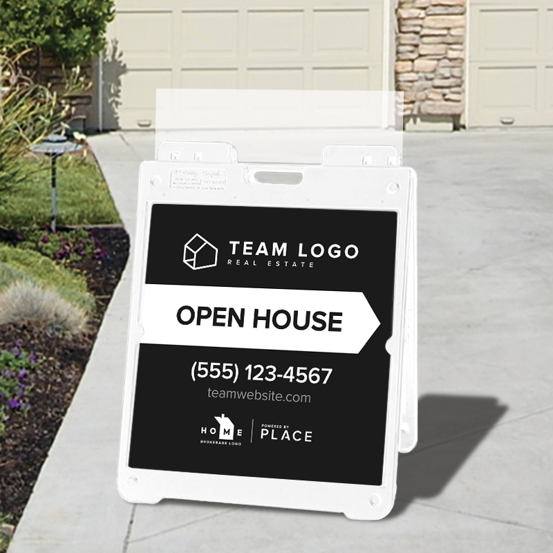 PLACE | Open House Sign A-Frame w/20x20 Panels